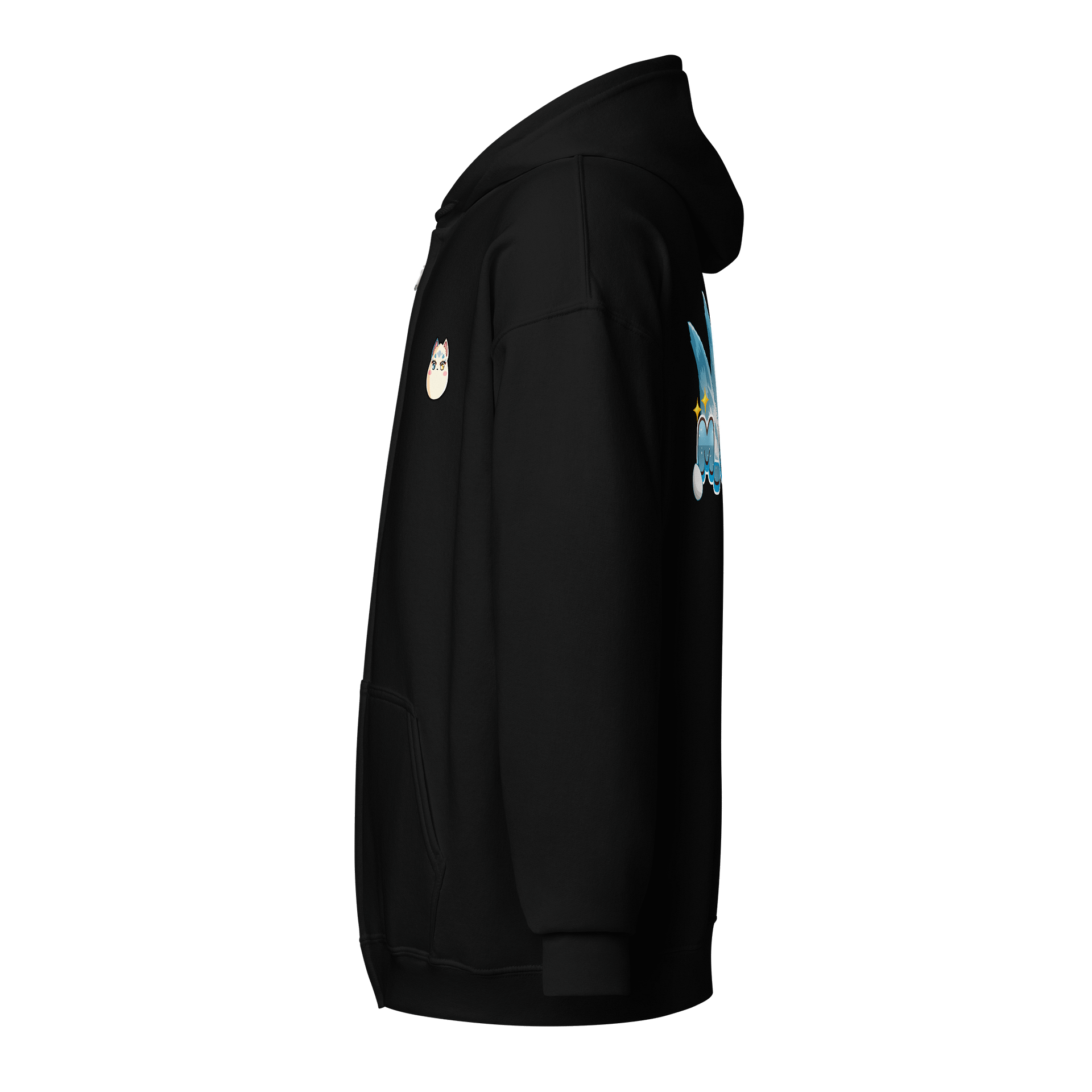 5 Tailed Egg Zipper Hoodie product image (3)