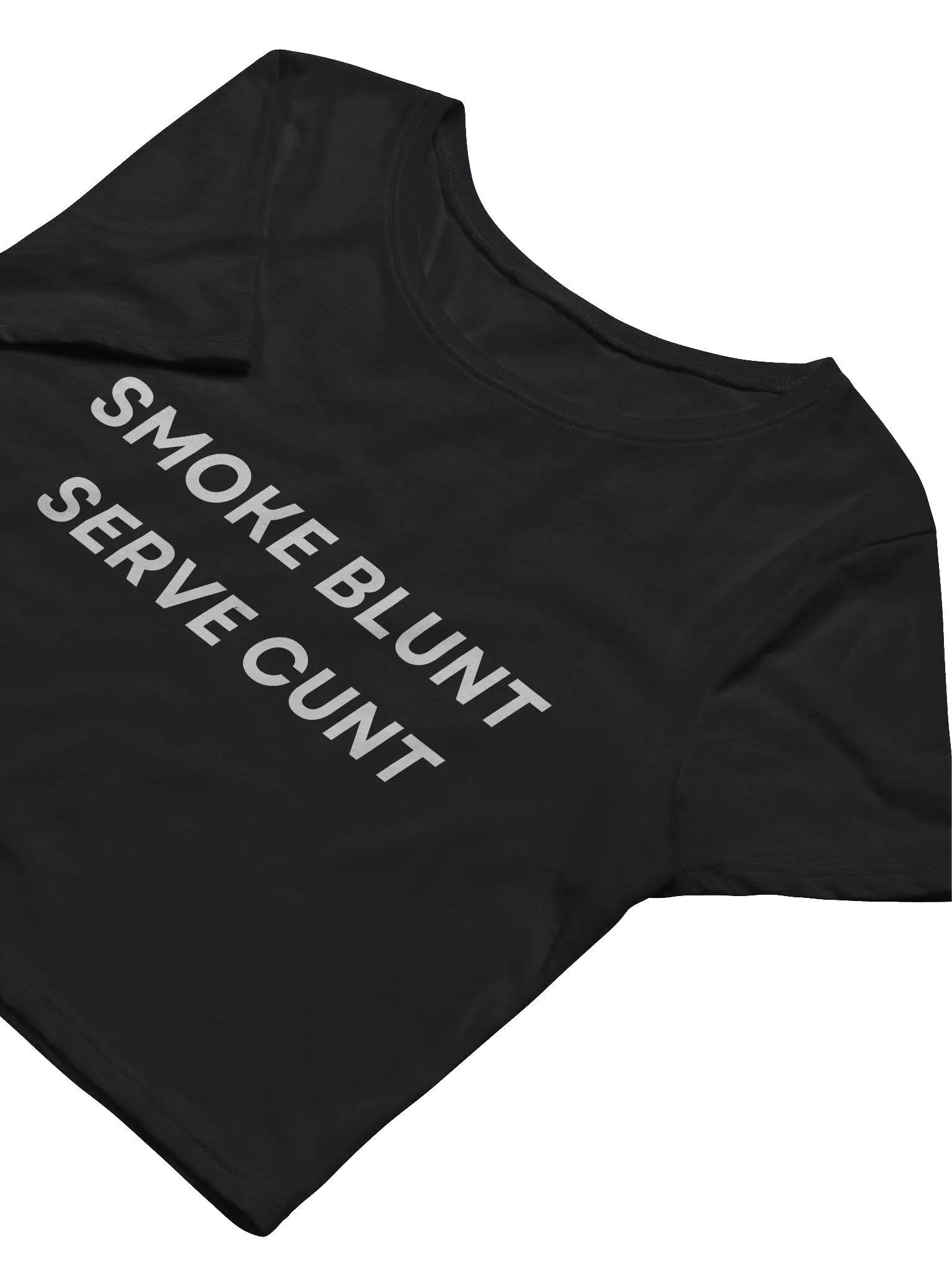 Serve Black Crop Tee product image (4)