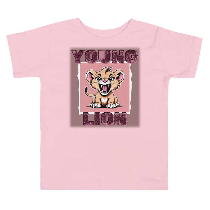 Young Lion Toddler Girl Tee product image (2)