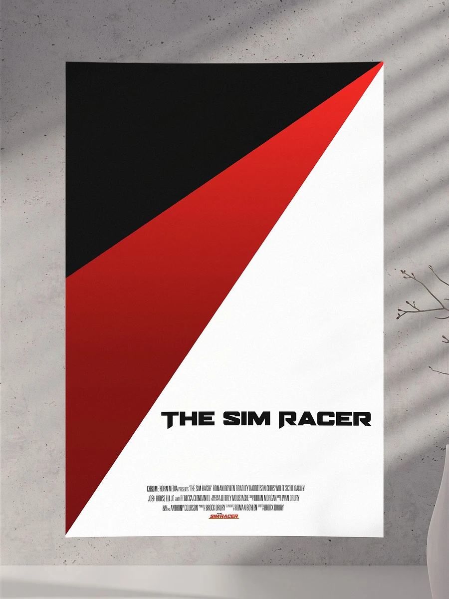 The Sim Racer Movie Poster product image (5)