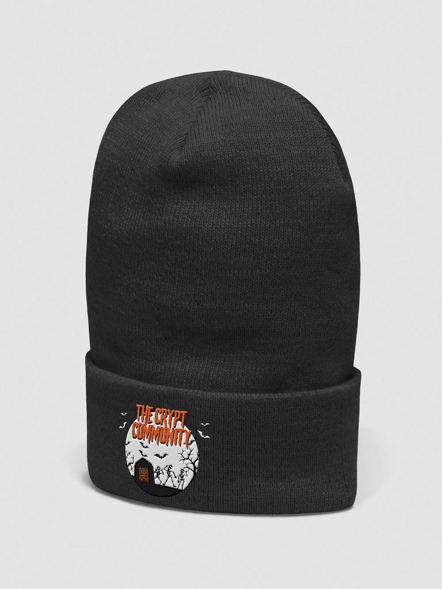Crypt Community Embroidered Beanie product image (2)