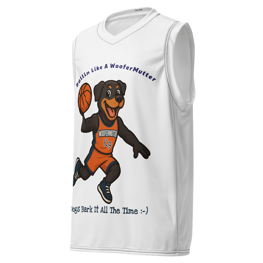 Rottweiler Unisex Basketball Jersey product image (3)