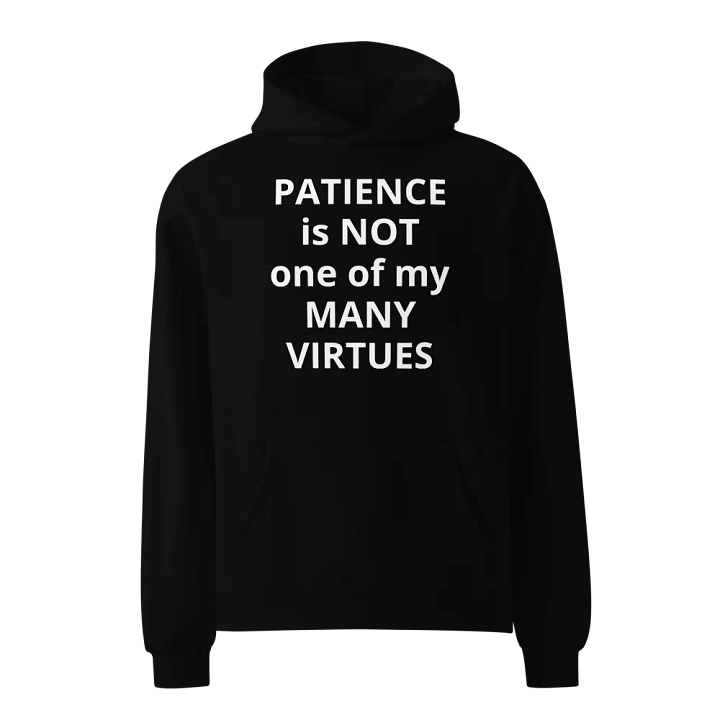 Patience hoodie product image (1)