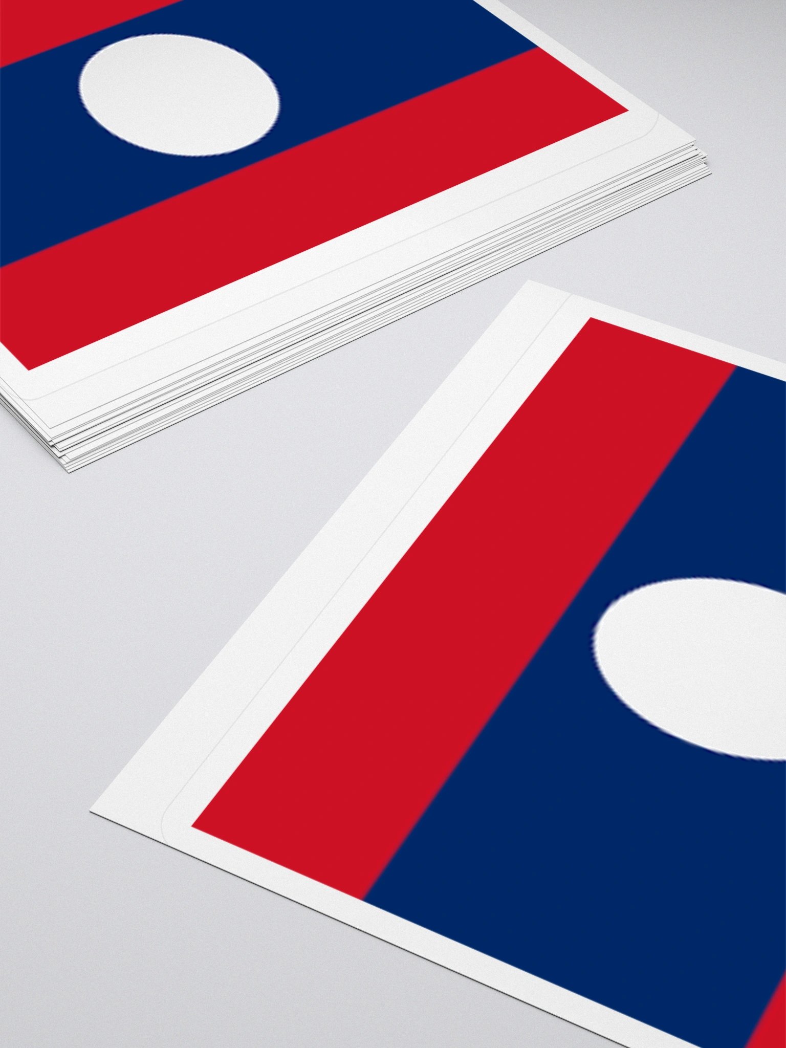 Laos Flag Sticker | Elephant Circle Design | Durable Vinyl | 3 Sizes product image (10)