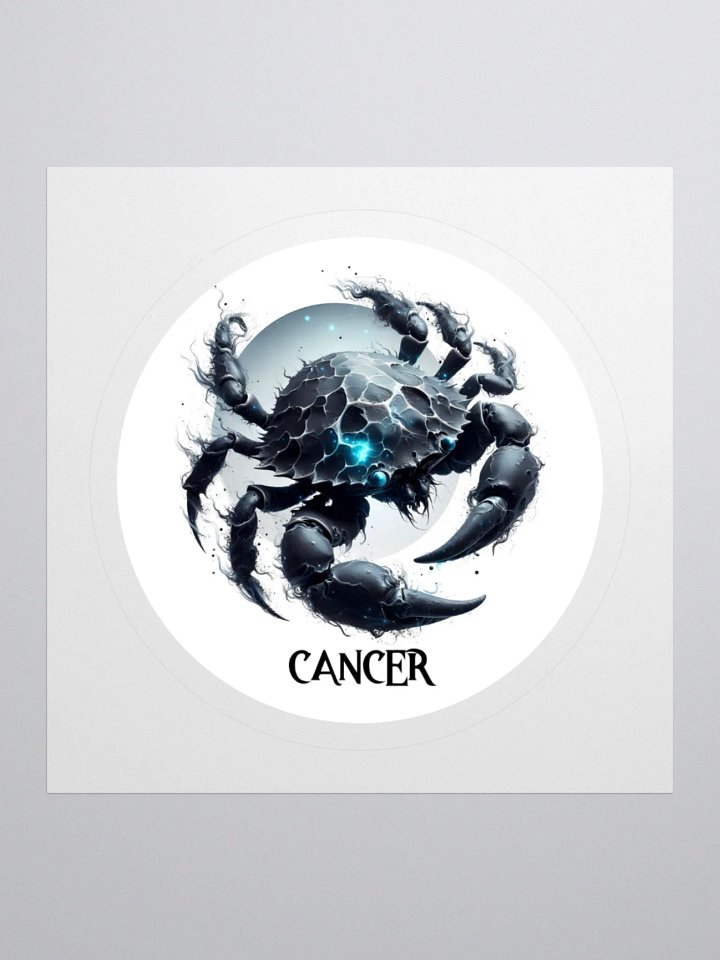 Mythical Cancer Zodiac Round Sticker product image (3)