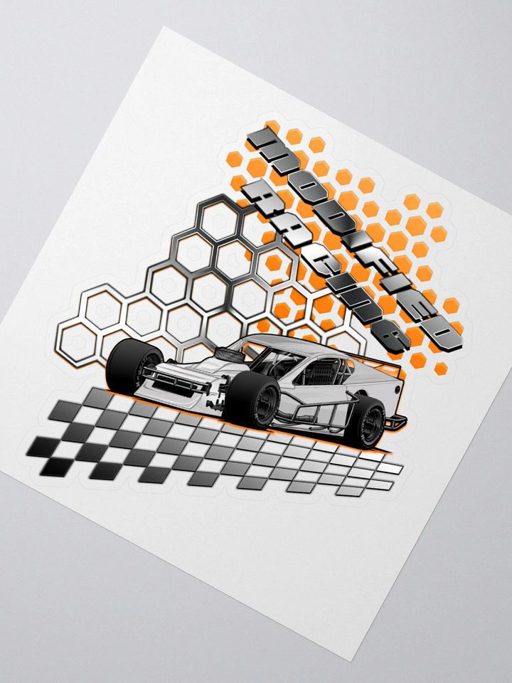 Orange Mod Sticker product image (2)