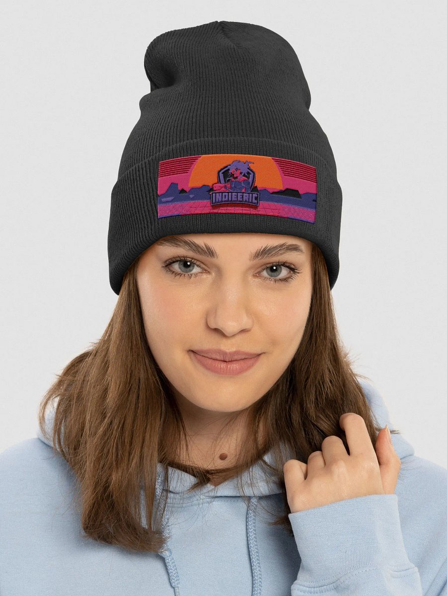 Retro-Futuristic Cuffed Beanie product image (3)