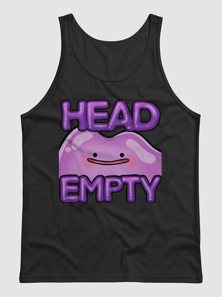 Head empty no thoughts tanktop product image (1)