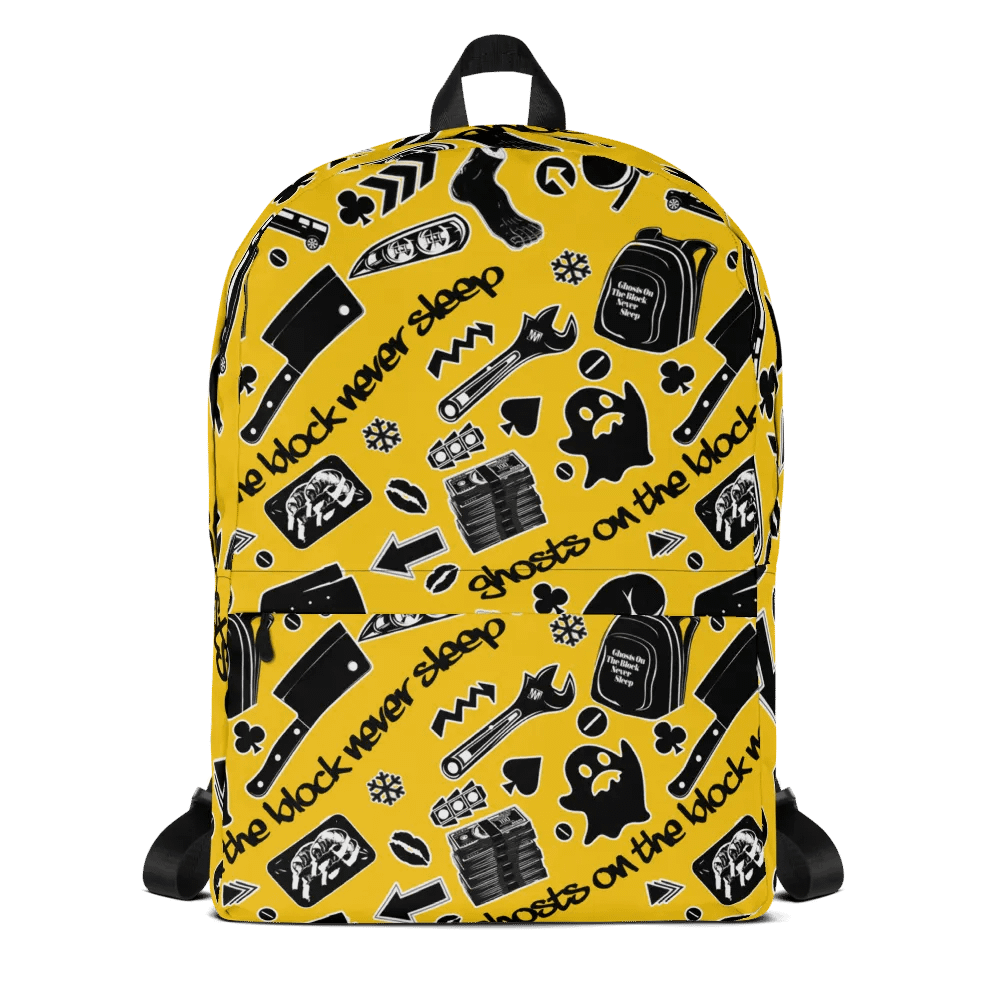A8M - Ghosts On The Block Never Sleep Bookbag (Magnificent March) product image (1)