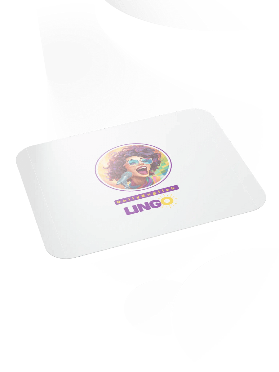 Daily English Lingo Mousepad product image (4)