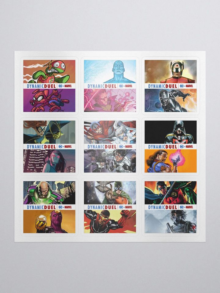 Dynamic Duel Episode Cover Stickers - Series 9 product image (1)