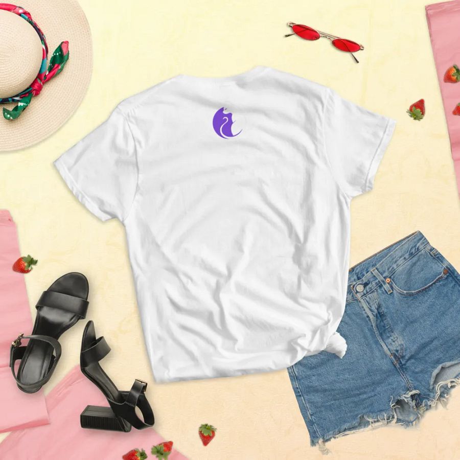 KawaiiKitten Simple White Tee product image (10)