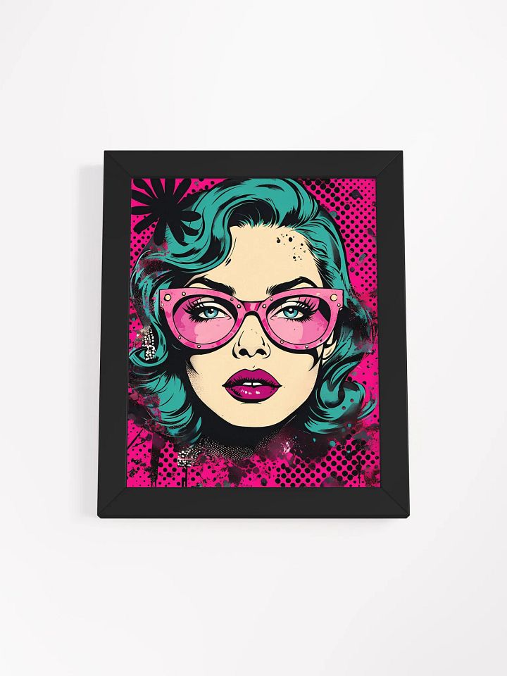 Turquoise Dream Pop Art Poster product image (2)