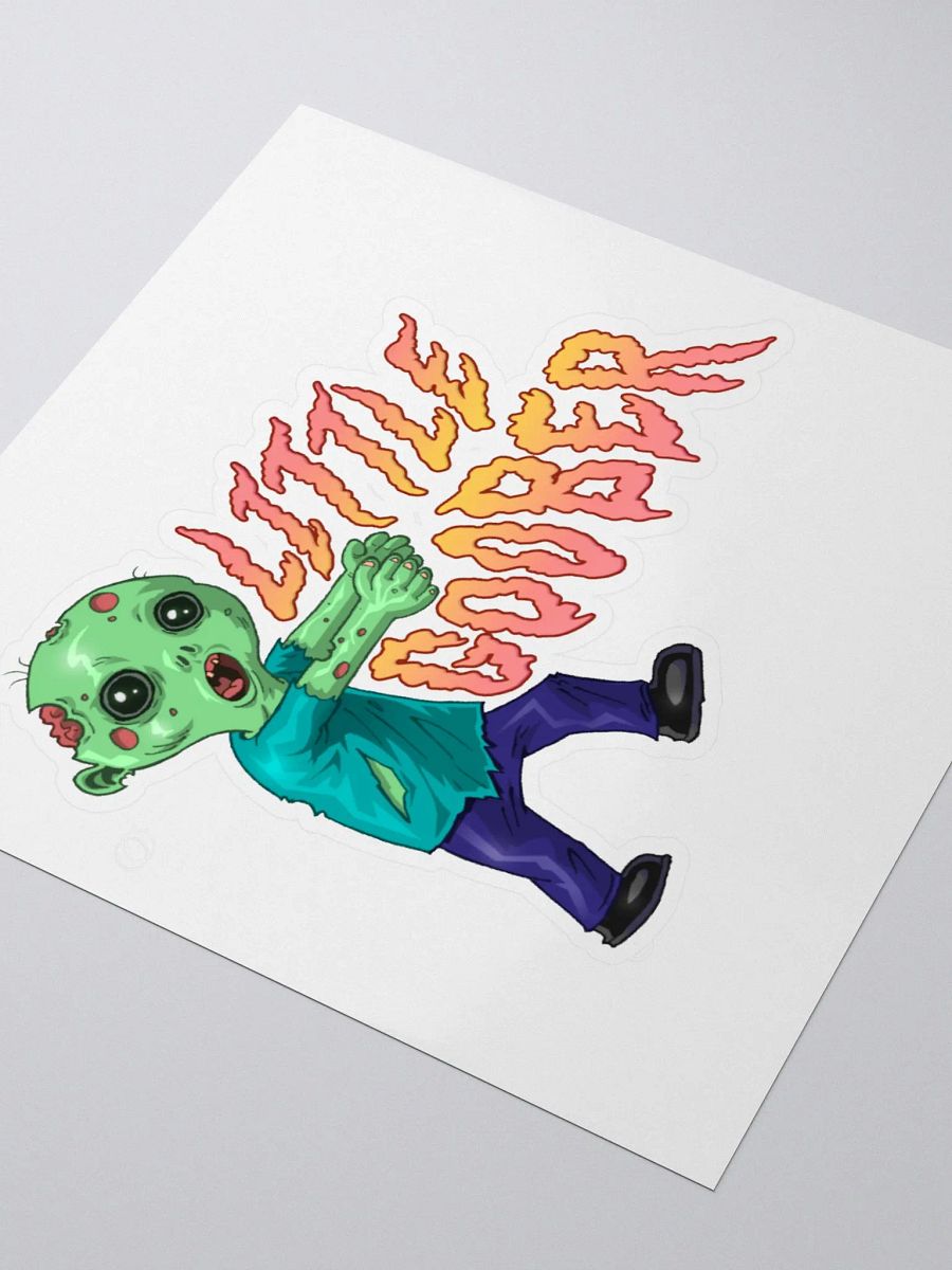 Little Goober Baby Zombie Sticker product image (8)