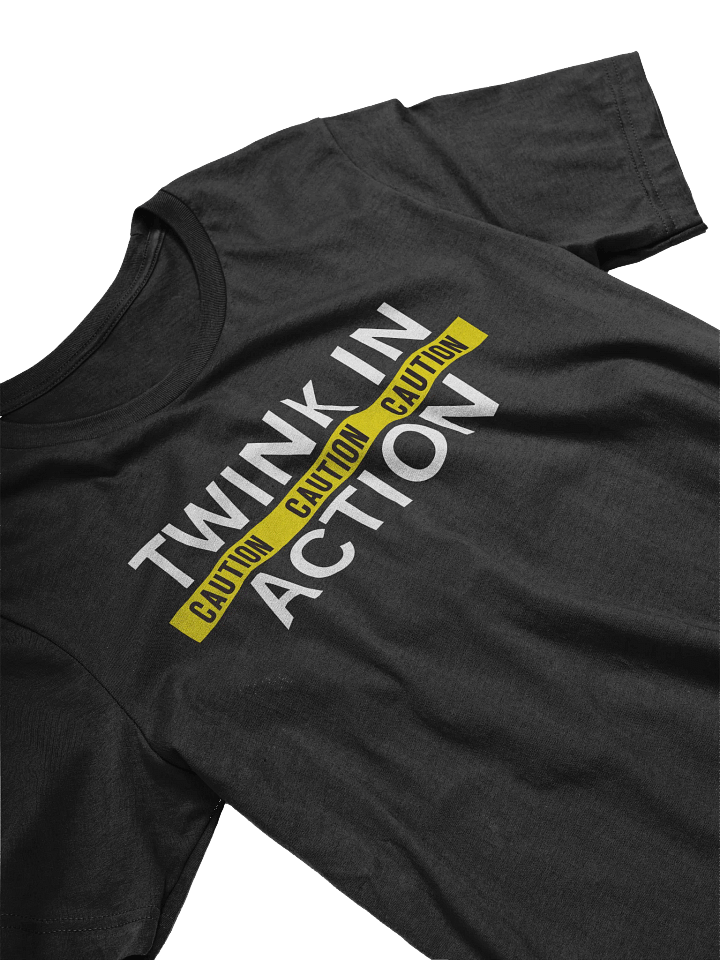 Caution Twink In Action T-Shirt product image (2)