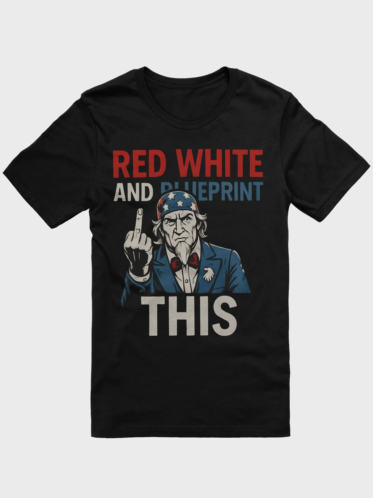 F**k Red White & Blueprint T-shirt product image (1)
