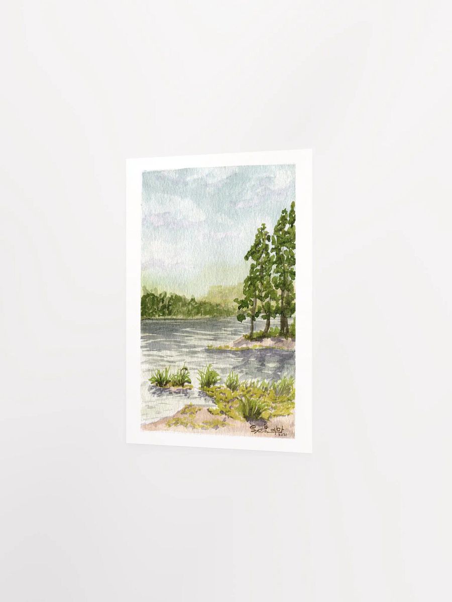 Riverside Vibes Watercolor Print product image (6)