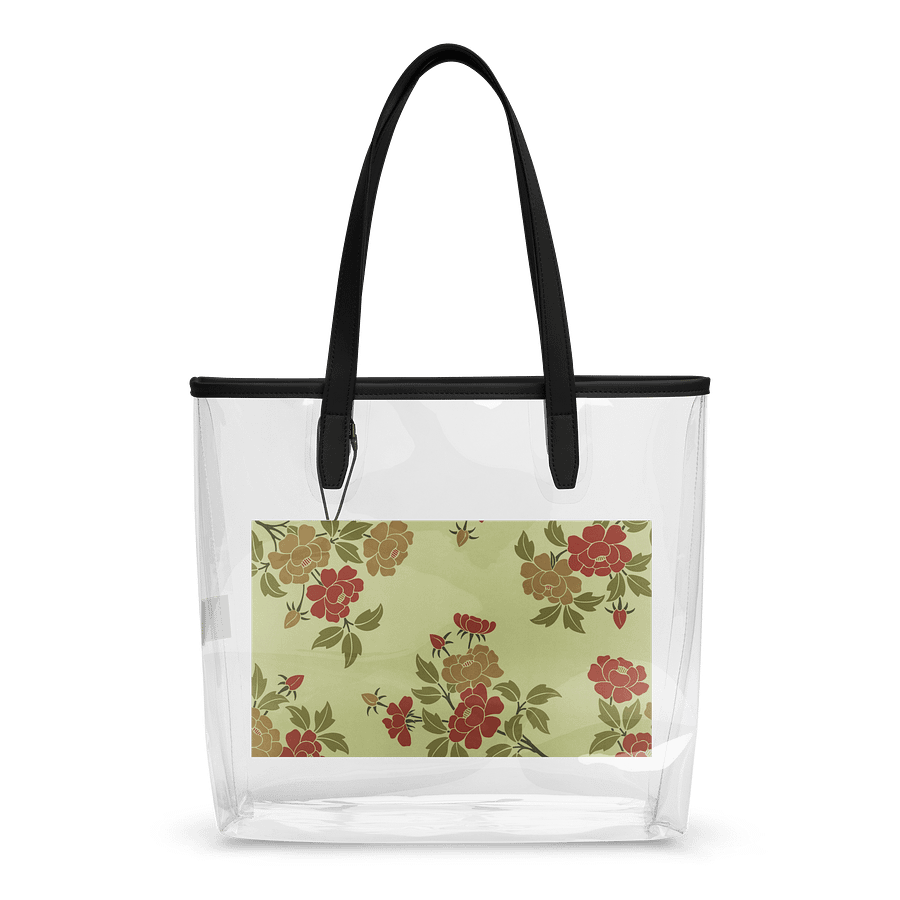 Japanese Floral. Clear Tote Bag product image (2)