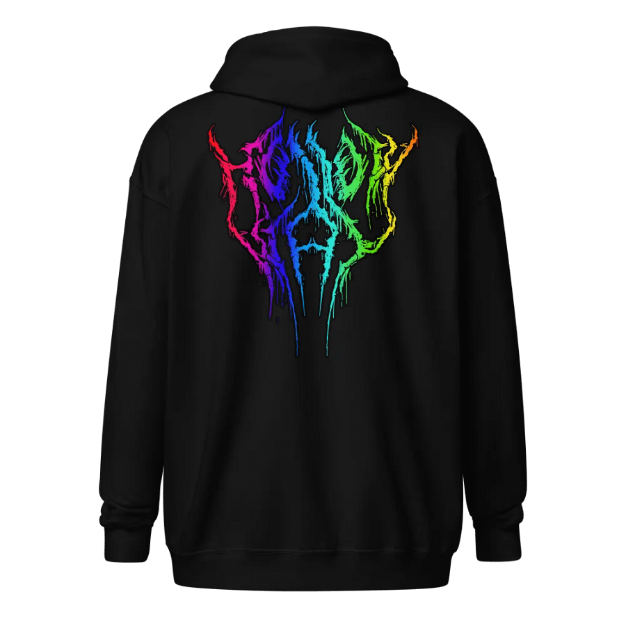 HOLLOWxWAY HOLLOW Heartbow Zip-Up Hoodie product image (6)