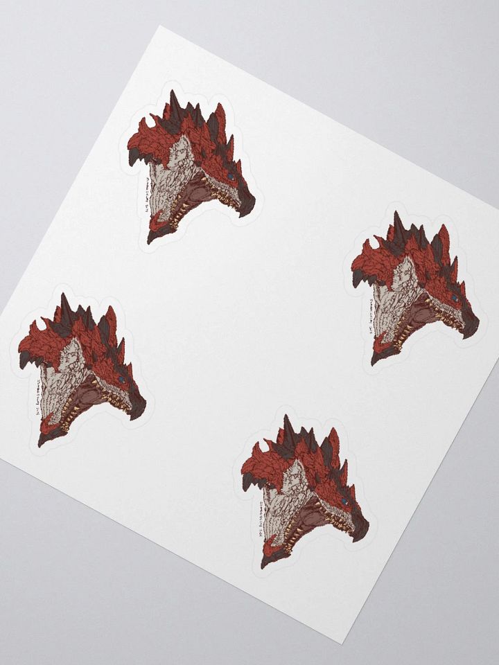 Rathalos Sticker 4-Pack product image (2)
