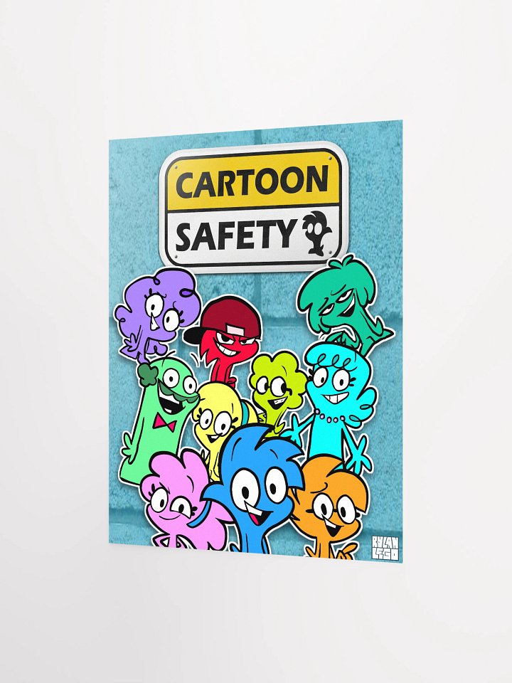 Cartoon Safety Poster product image (2)