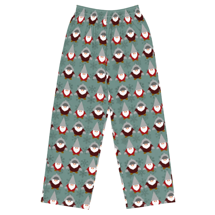 Festive Gnome Unisex Wide-Leg Pants product image (1)