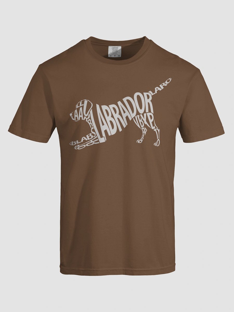 Labrador Word Art Tee product image (5)