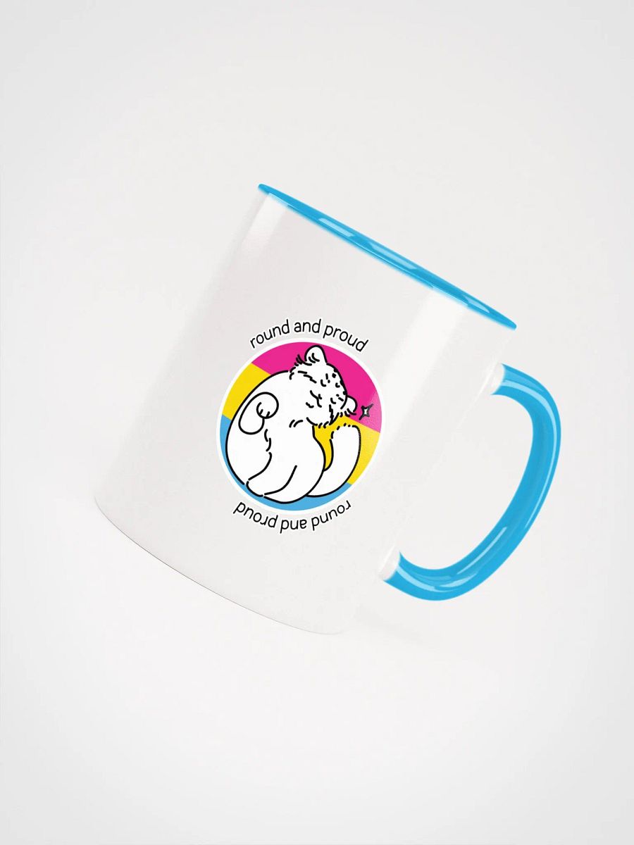 Round and Proud Manul Pansexual Version - Mug product image (47)