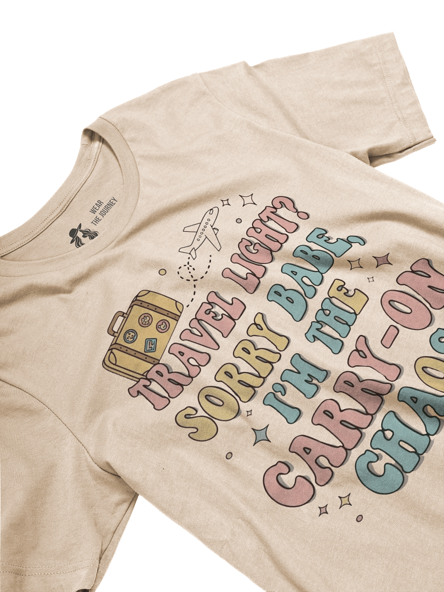 Vacation Mode T-Shirt – Carry-On Chaos Design product image (25)