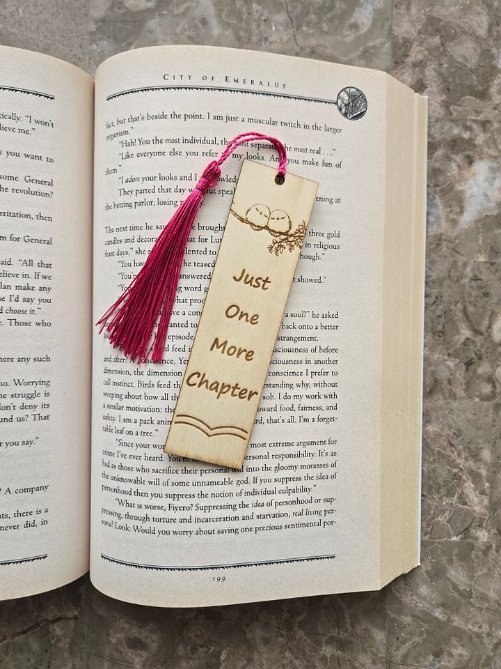 Wooden Bookmark - Chapter product image (2)