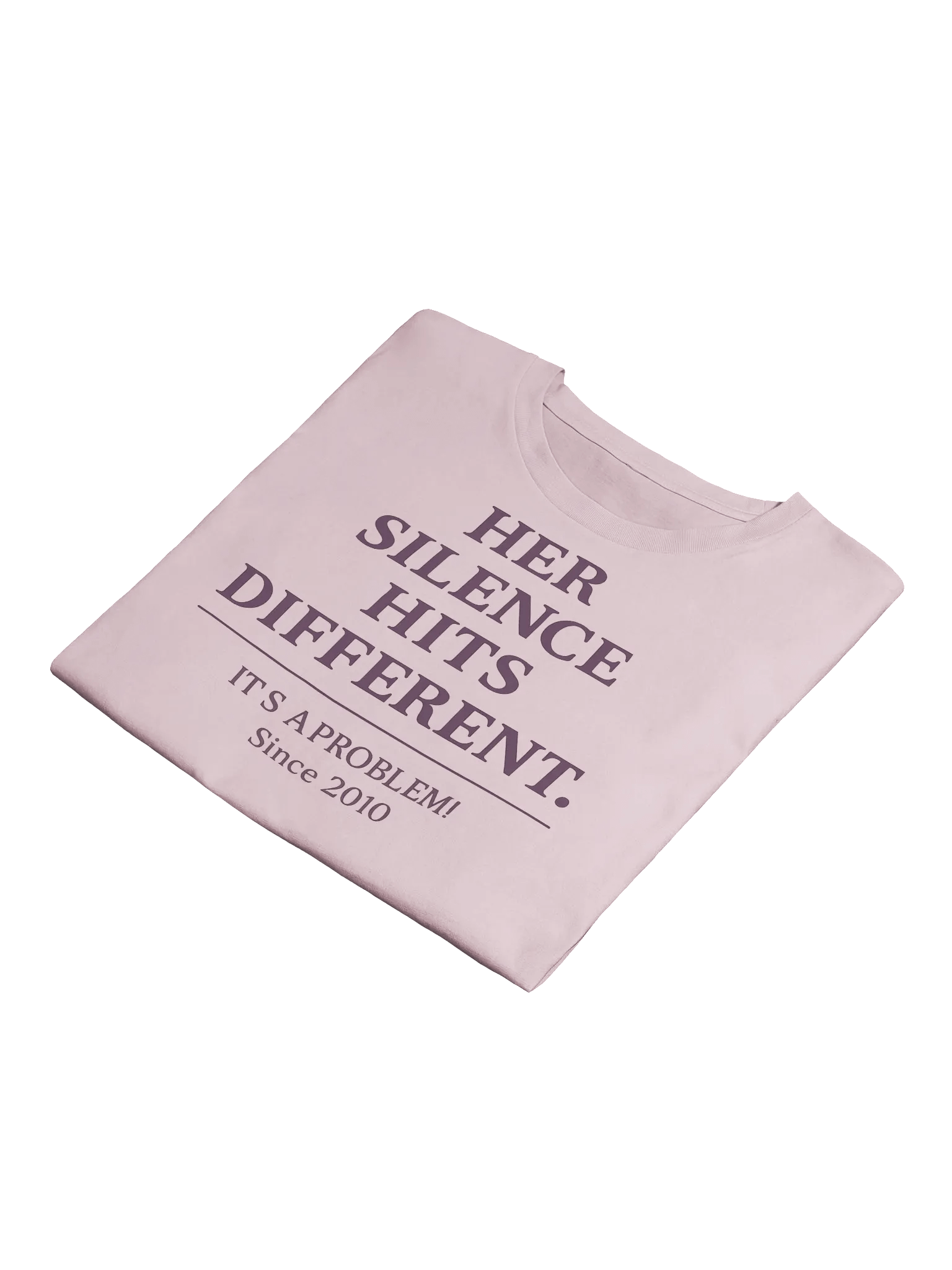 Her Silence Hits Different Tee – Crop Tee product image (5)