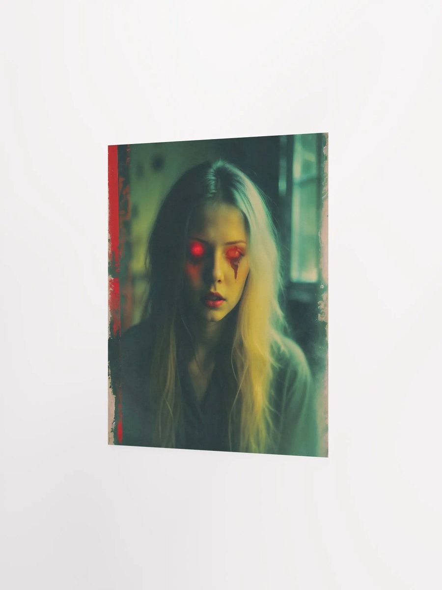 Blood-Red Gaze Matte Poster product image (13)