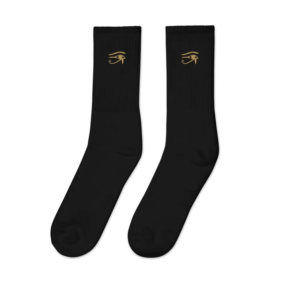 Isis Embroidered Crew Socks product image (4)