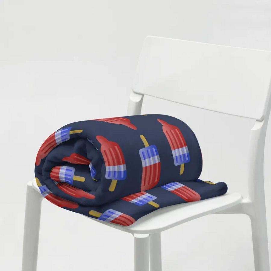 Red, White and Blue Popsicle Pattern product image (19)