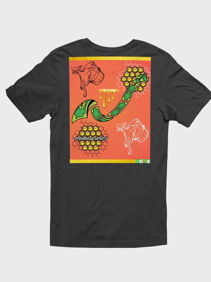 2 MUCH ATTITUDE OG X@C GRAPHIC TEE 3-DHONEYCOMB ON BACK! product image (5)