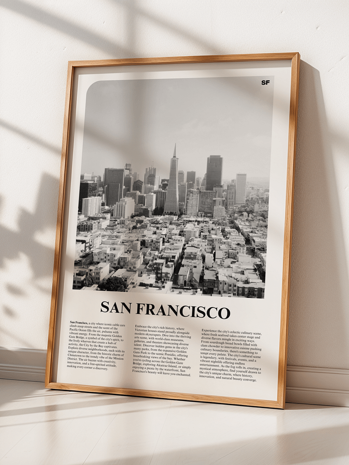 San Francisco 02 Newspaper Poster product image (2)