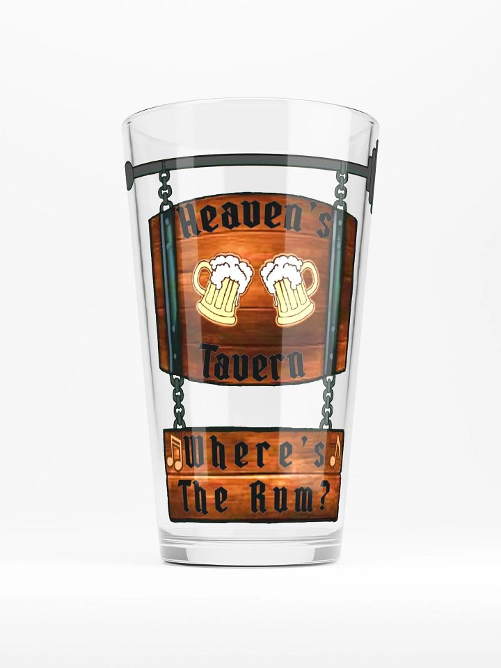 Heaven Rum Pint Glass product image (1)