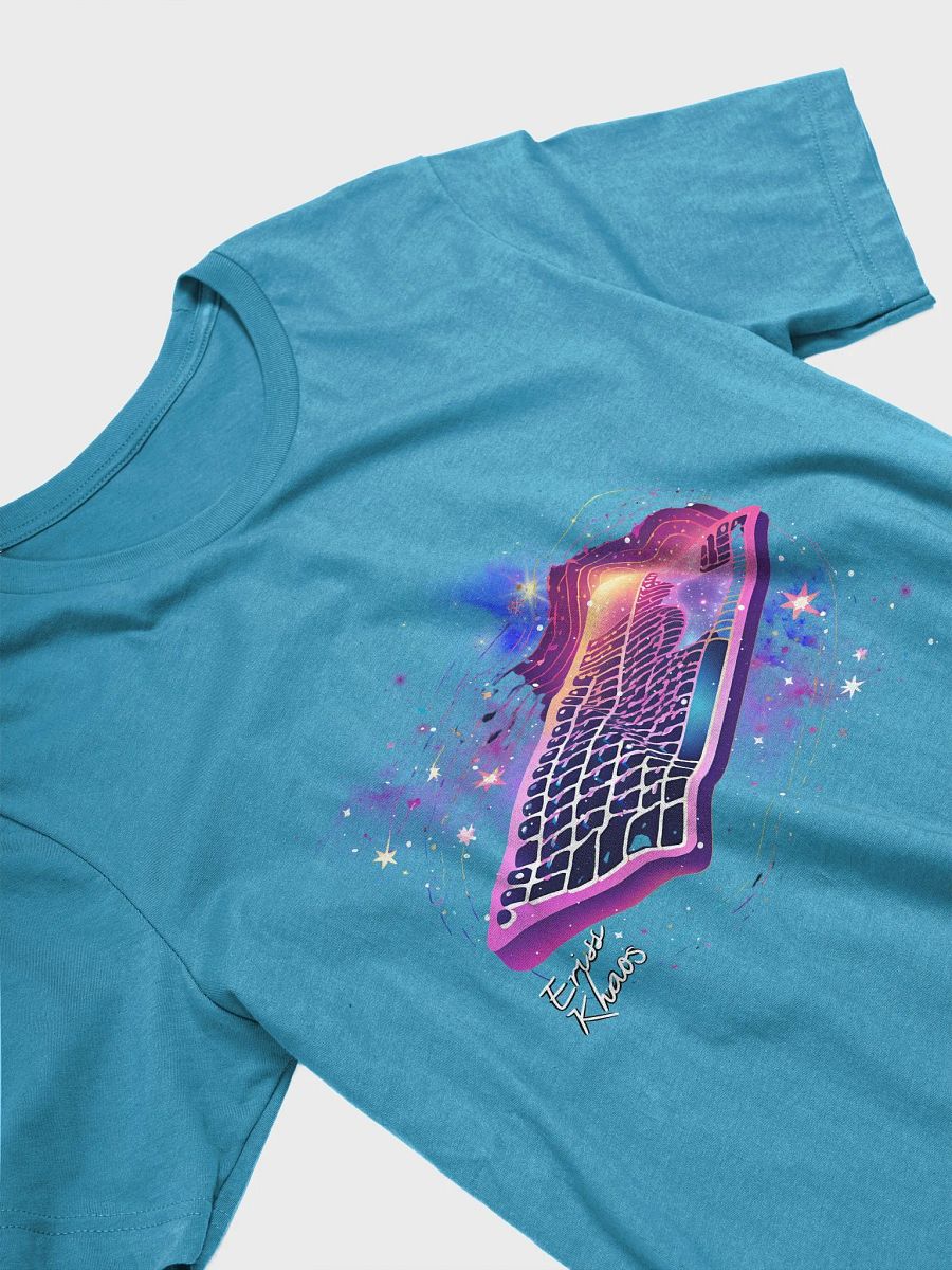 Galactic Keyboard Canvas Tee product image (3)