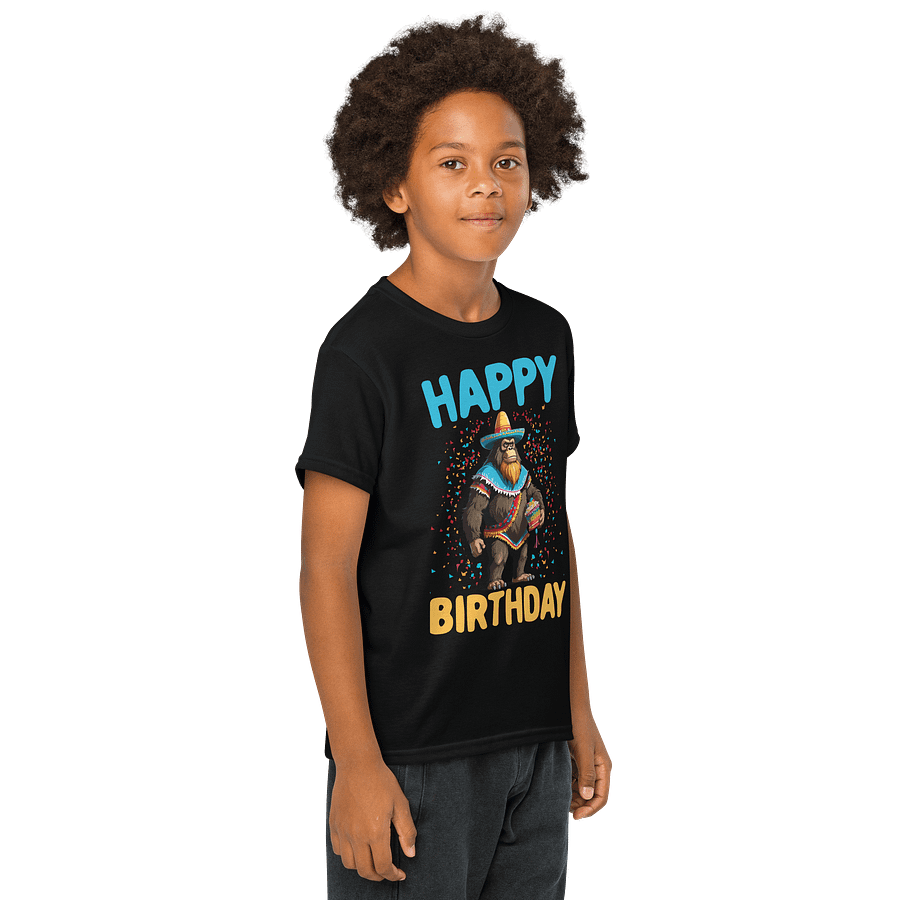 Happy Birthday (Mexican Sasquatch) T-Shirt For Kids product image (8)
