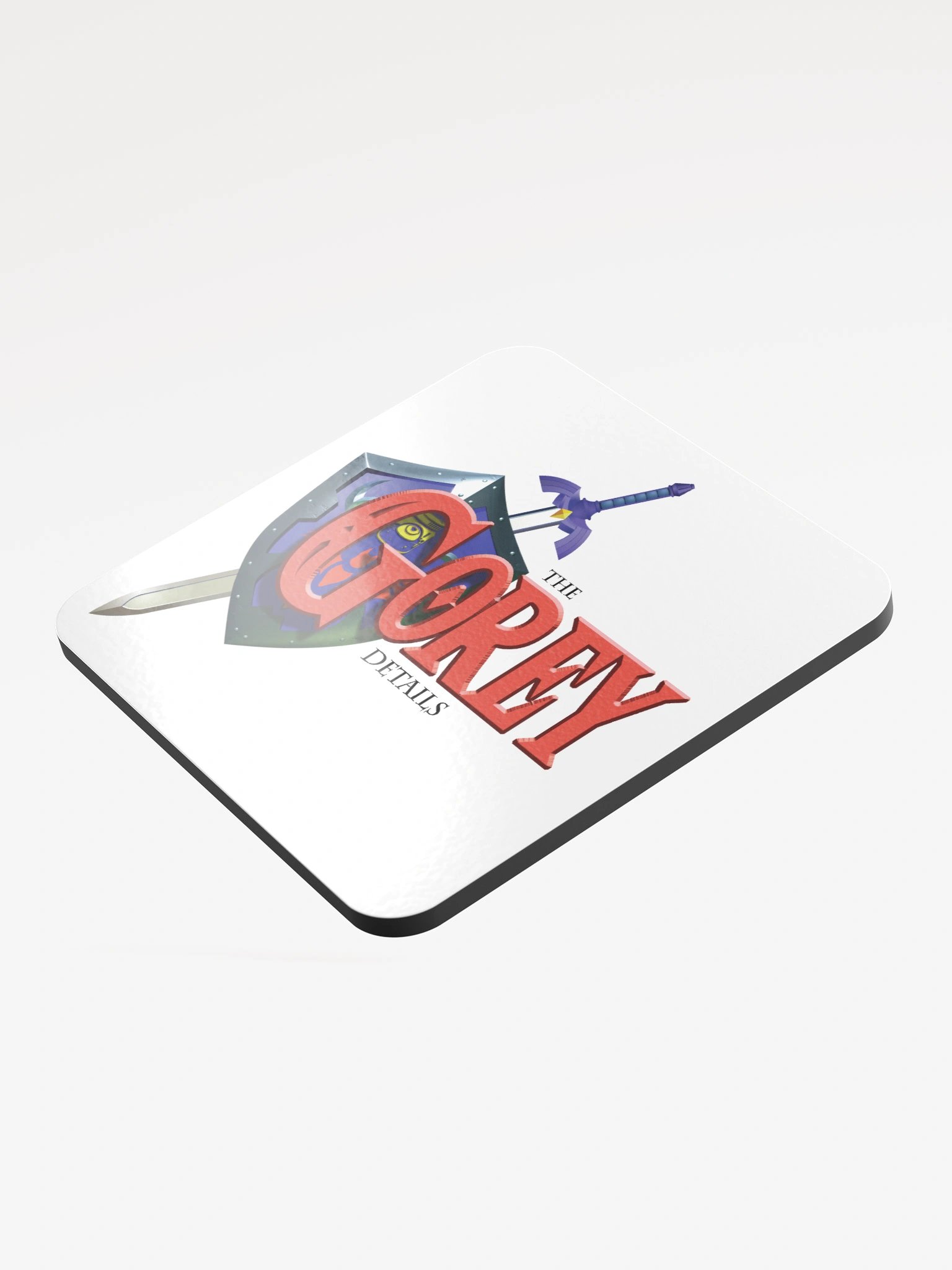 Hero of Time - Glossed Cork Coaster product image (3)