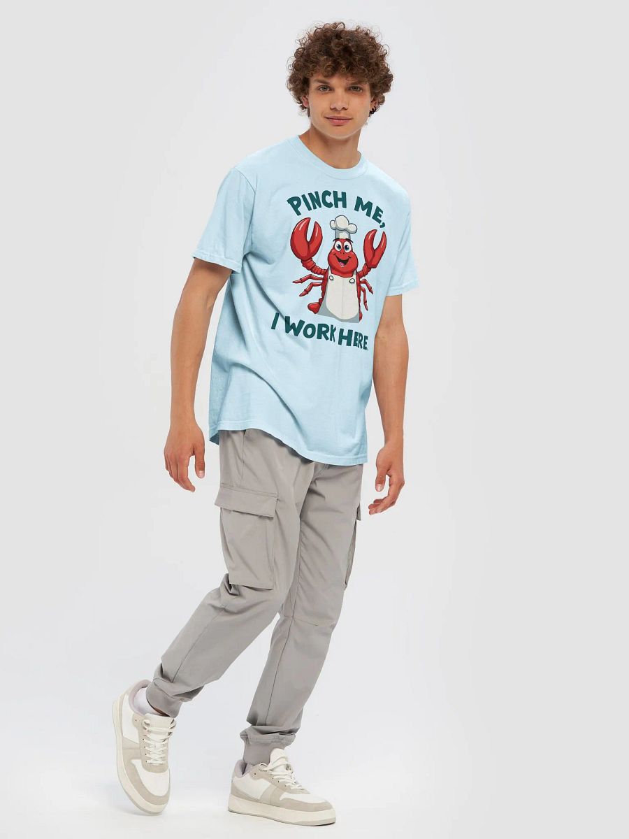 Pinch Me, I Work Here | Funny Lobster Chef Restaurant T-Shirt product image (19)