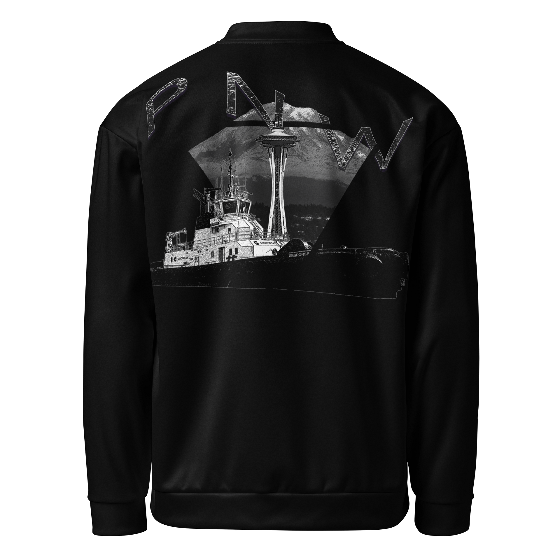 PNW T-Mt Raine & Tug Response – Classic Marine Workwear | Twin Anchor Apparel - Bomber Jacket product image (1)