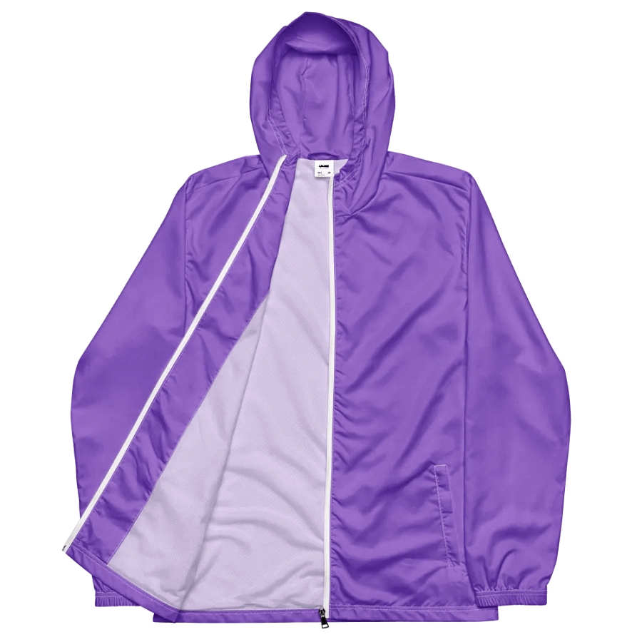 Plain Color Amethyst Windbreaker product image (2)