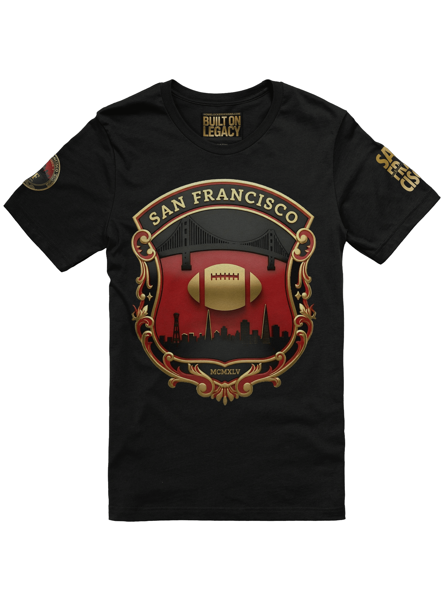 All Gold Crest Good As Gold Tee | San Francisco | Football | Home Locker product image (9)