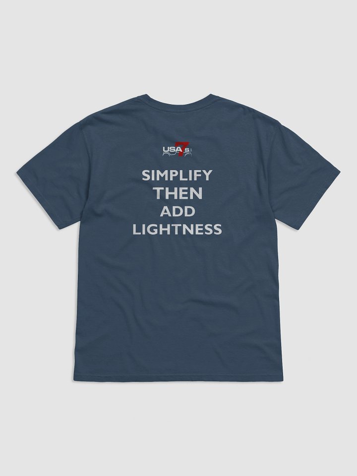 The Mantra T-shirt - White & Red Logo product image (13)