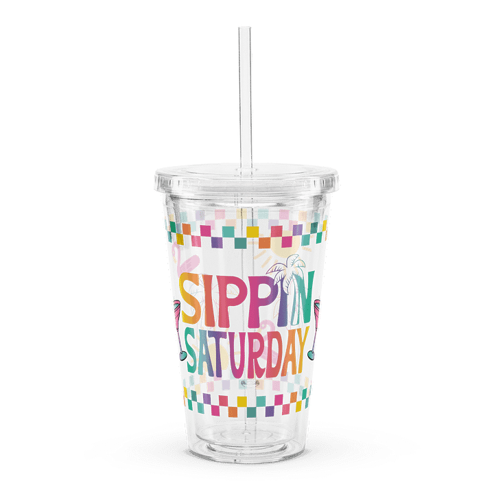 Sippin' Saturday - Summer Tumbler product image (1)
