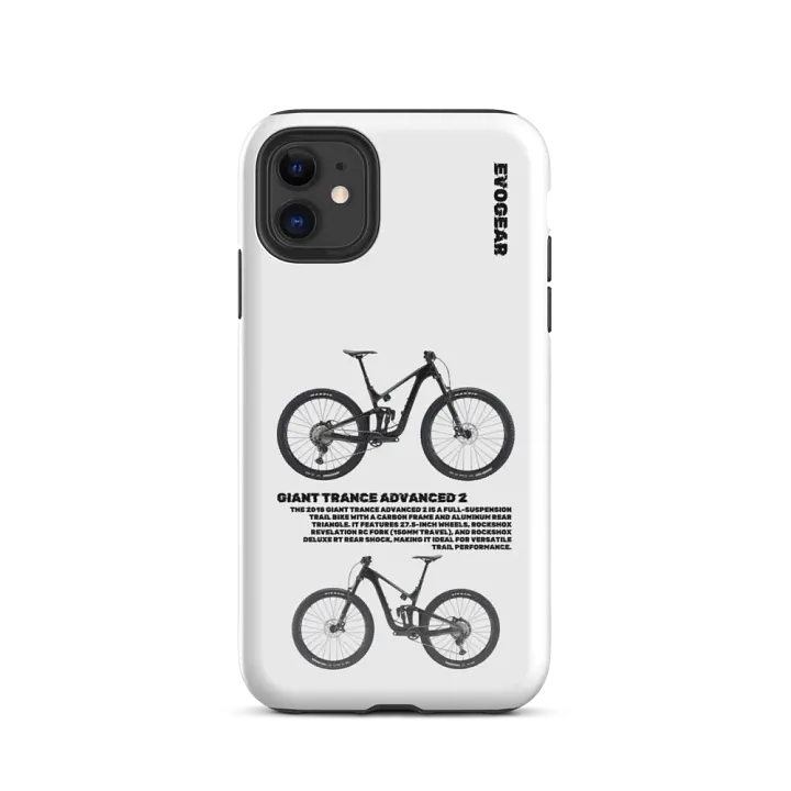 White Trance Advanced 2 iPhone Case product image (2)