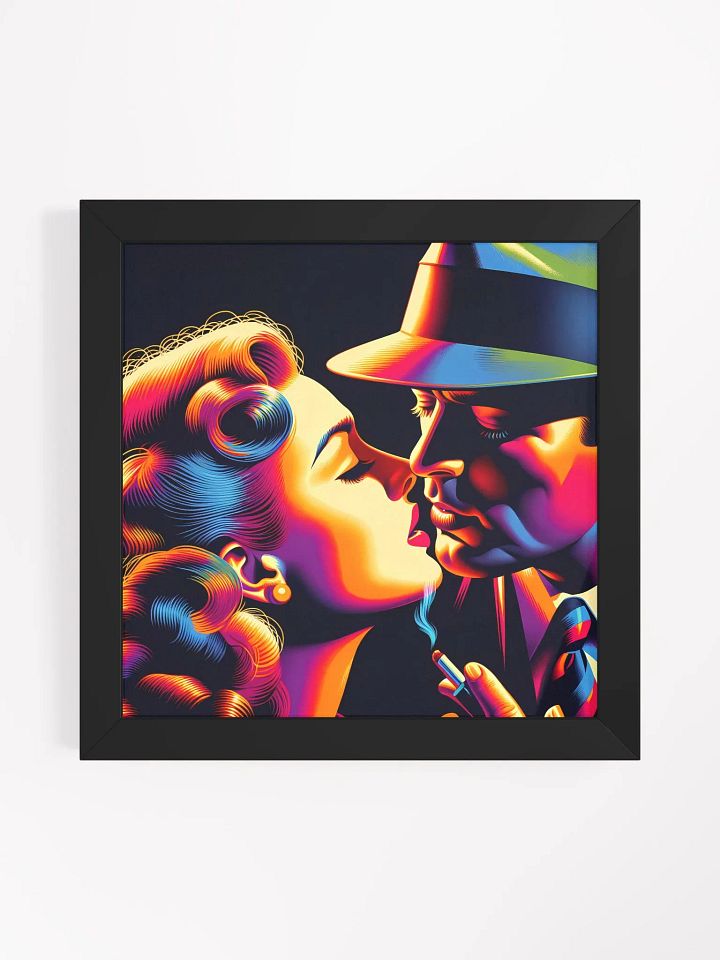 Noir Wall Art - Vibrant Kiss product image (1)