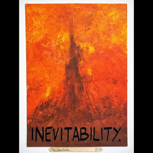 🔴 SOLD
Title: The Inevitable

---

As if the response to my new song 