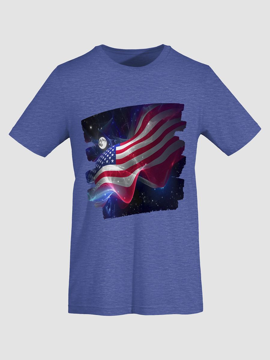 Flying High American Flag Supersoft T-Shirt product image (7)